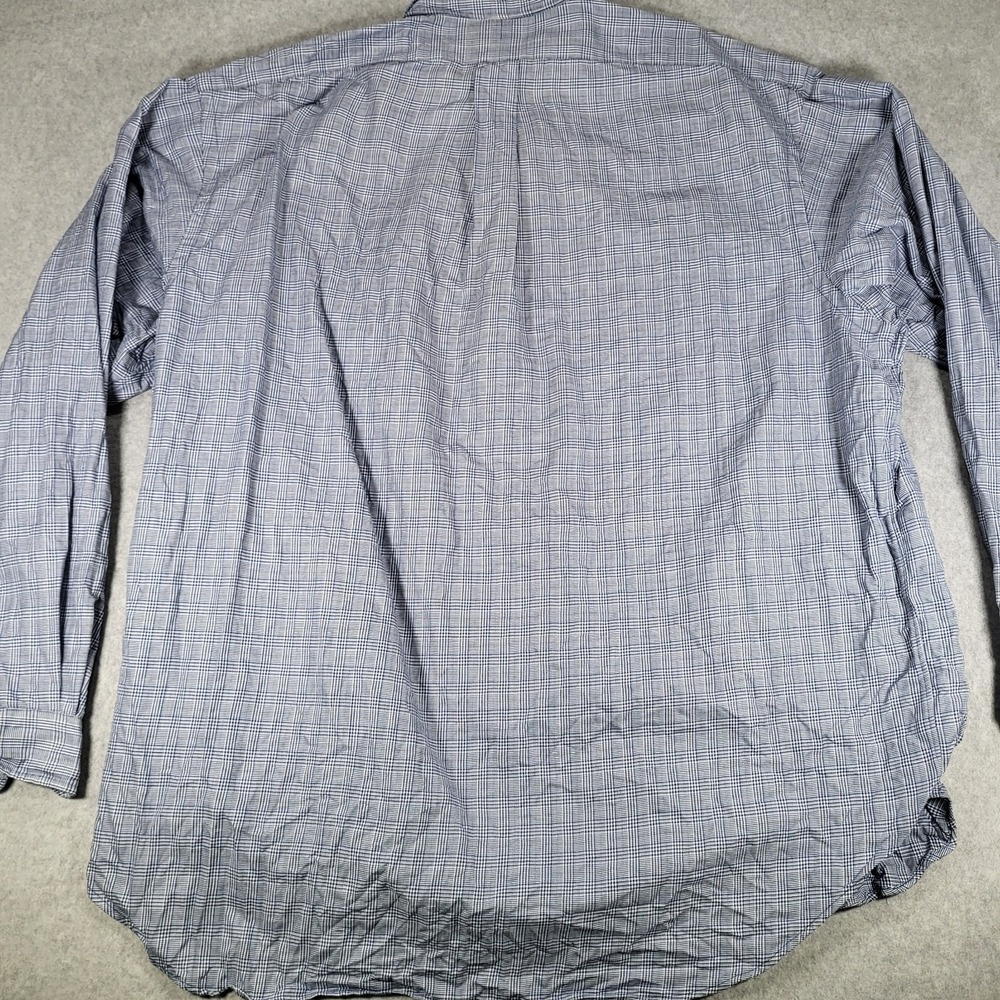 Polo Ralph Lauren Whitfield 100% Cotton Long Sleeve Shirt Mens XXL Houndstooth‎ - Picture 6 of 10
